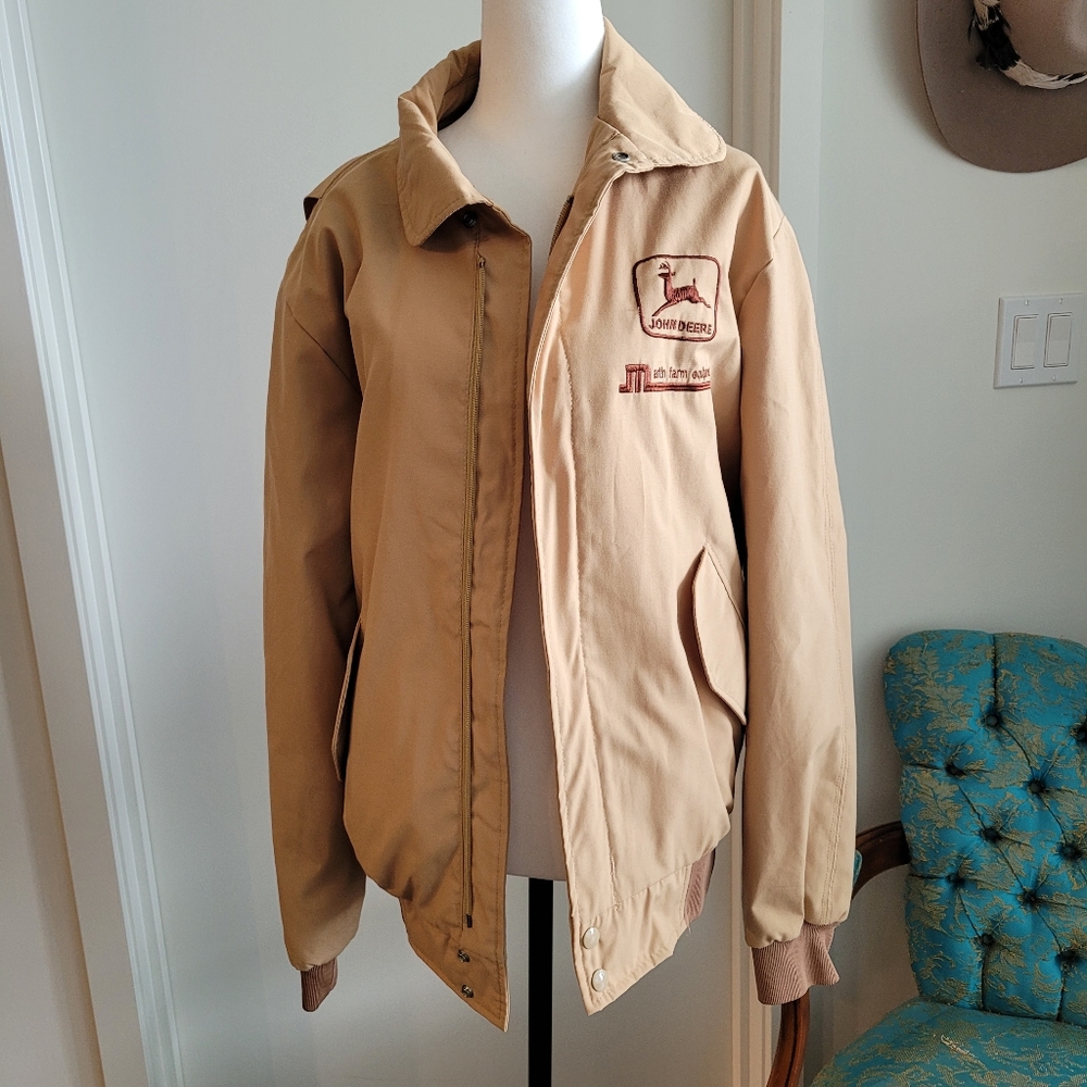 Vintage John deere patch sports coat S